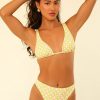 Swim Dippin' Daisy's Triangle | Descanso Tie Back Triangle Bikini Top Retro Pop