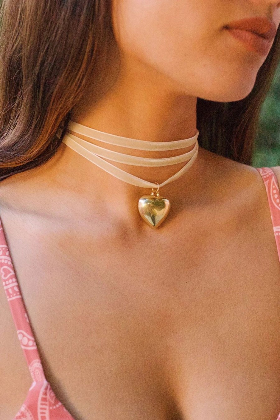 Clothing Dippin' Daisy's | Heartthrob Choker Gold