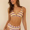 Swim Dippin' Daisy's High Waist | Ultra Bottom Y2K Stripe