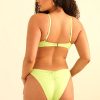 Swim Dippin' Daisy's Cheeky | Palma Scrunch Back Cheeky Bikini Bottom Green Tea