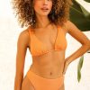 Swim Dippin' Daisy's Triangle | Descanso Tie Back Triangle Bikini Top Reef