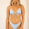 Swim Dippin' Daisy's Thong | Seaport Bottom Angel Blue