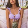 Swim Dippin' Daisy's Underwire | Luna Top Amethyst