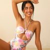 Swim Dippin' Daisy's Cheeky | Wave Rider One Piece Zen Garden