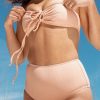 Swim Dippin' Daisy's High Waist | Balboa Bottom Peach Mini Rib