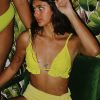 Swim Dippin' Daisy's Triangle | Isla Top Lime Sorbet