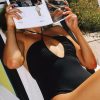 Swim Dippin' Daisy's Cheeky | Lindsay One Piece Black