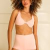 Swim Dippin' Daisy's Underwire | Faye Underwire Bikini Top Sunset Pink