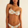 Swim Dippin' Daisy's Triangle | Britney Adjustable Shoulder Bikini Top Daisy Dukes