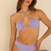 Swim Dippin' Daisy's Cheeky | Seashore Bottom Bedazzled Lilac